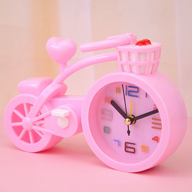 2 PCS Bicycle-shaped Desktop Alarm Clock Student Gifts