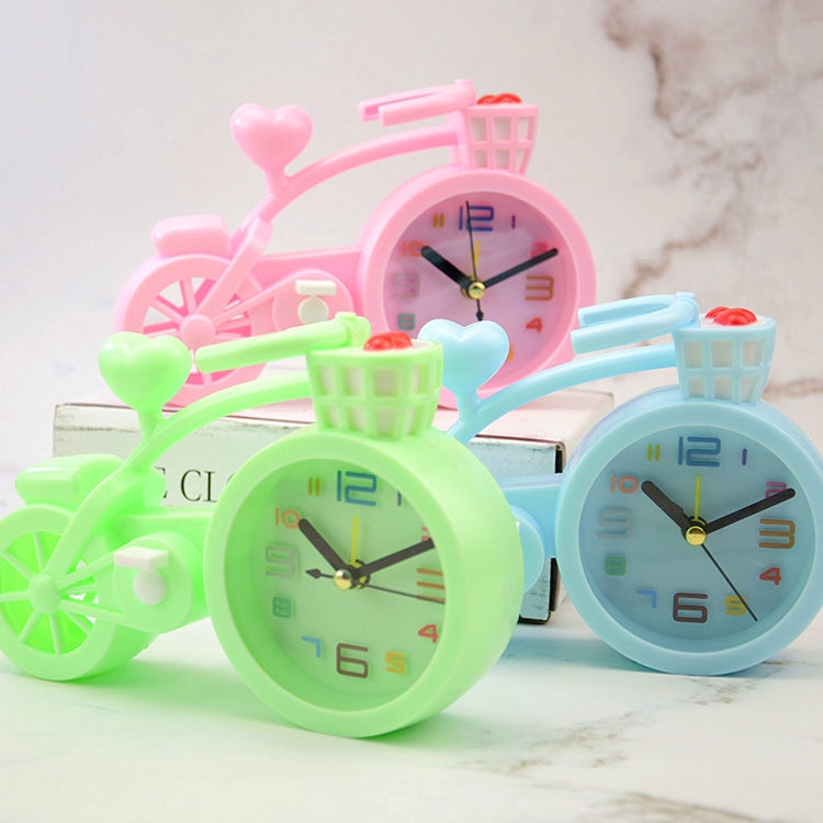 2 PCS Bicycle-shaped Desktop Alarm Clock Student Gifts