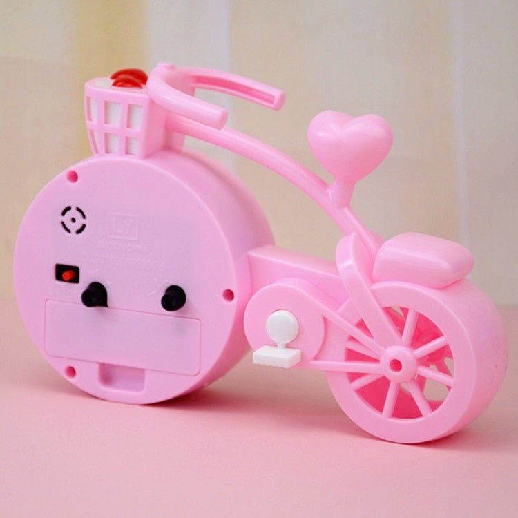 2 PCS Bicycle-shaped Desktop Alarm Clock Student Gifts
