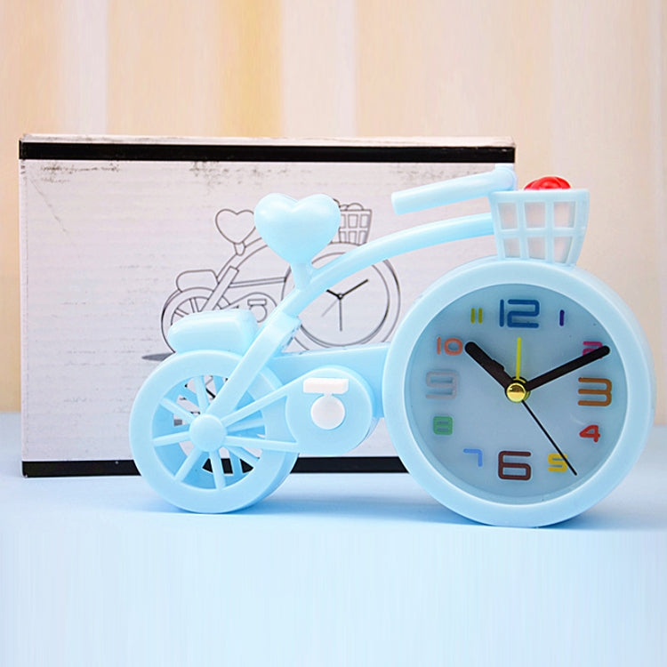 2 PCS Bicycle-shaped Desktop Alarm Clock Student Gifts