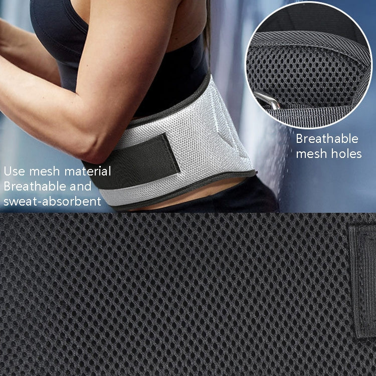 Sports Waist Support Squat Weightlifting Training Belt, Size: L