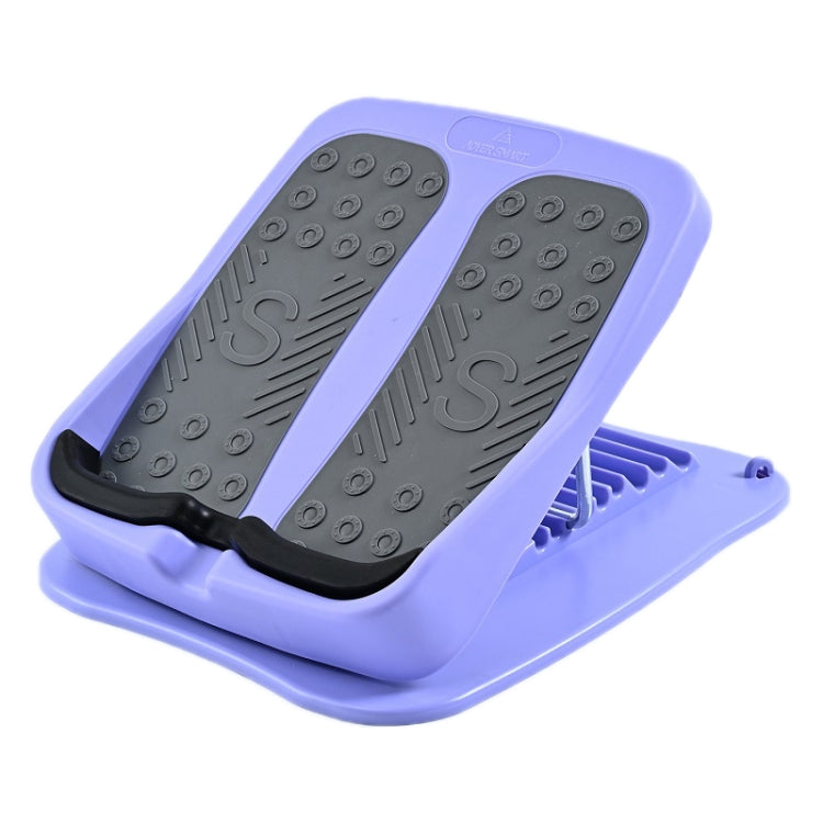 Foldable Tension Plate 9-Speed Adjustable Fitness Tilt Pedal, Specification: Purple