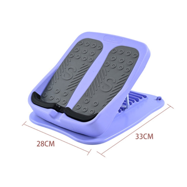 Foldable Tension Plate 9-Speed Adjustable Fitness Tilt Pedal, Specification: Green+Pull Rope