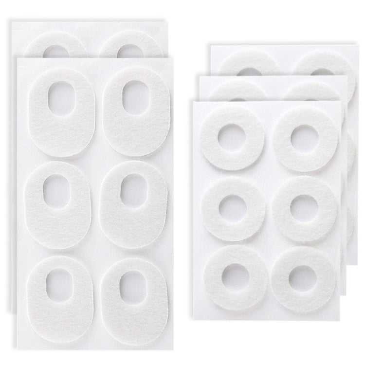 4 Sets Felt Chicken Eye Stick Foot Pain and Anti-wear Patch
