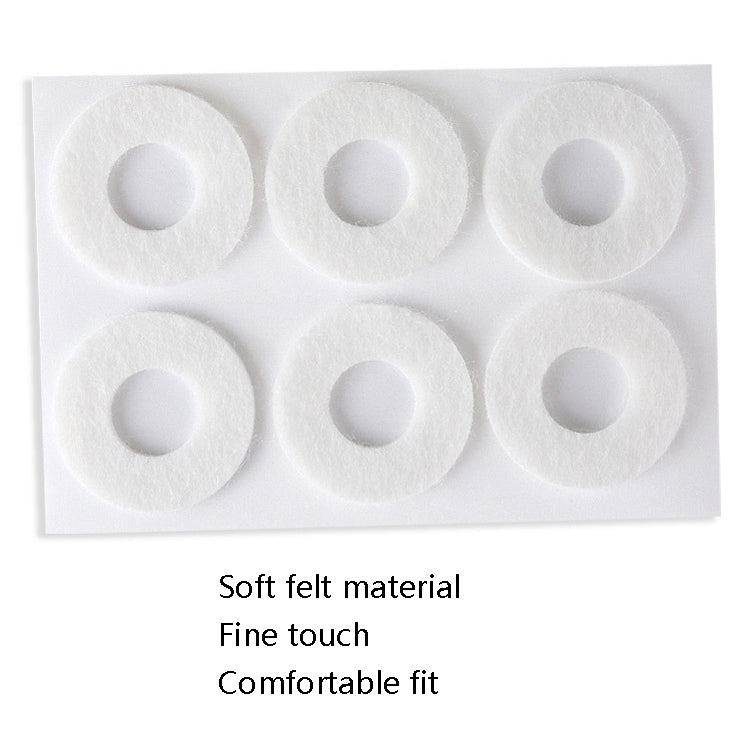 4 Sets Felt Chicken Eye Stick Foot Pain and Anti-wear Patch