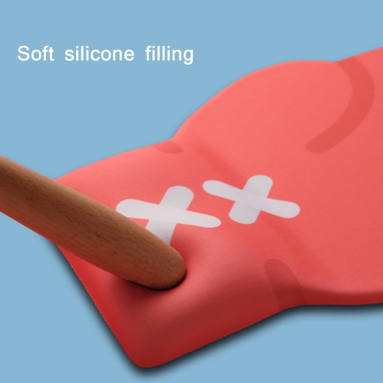 Boxing Gloves Office Silicone Keyboard Mouse Pad