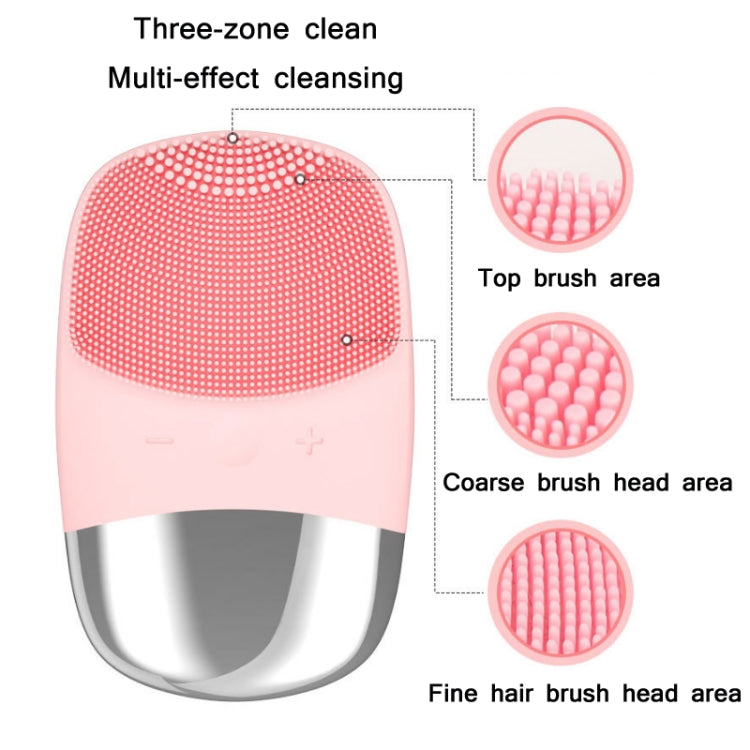 Electric Square Silicone Ultrasonic Imported Cleansing Apparatus