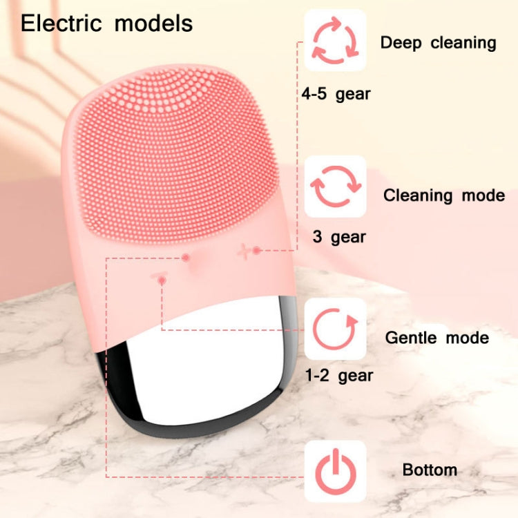 Electric Square Silicone Ultrasonic Imported Cleansing Apparatus