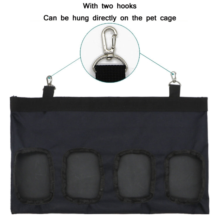 2 PCS Small Pet Hamster Hanging Hay Storage Bag, Specification: Large