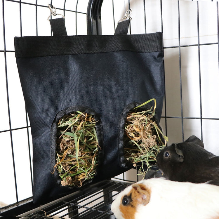 2 PCS Small Pet Hamster Hanging Hay Storage Bag, Specification: Large