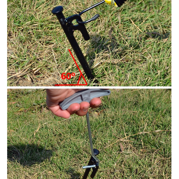 6 PCS 30cm Outdoor Camping Windproof Fixed Canopy Ground Nails