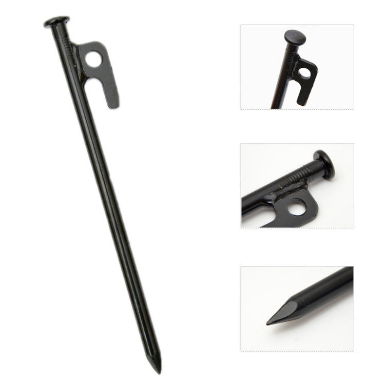 6 PCS 40cm Outdoor Camping Windproof Fixed Canopy Ground Nails