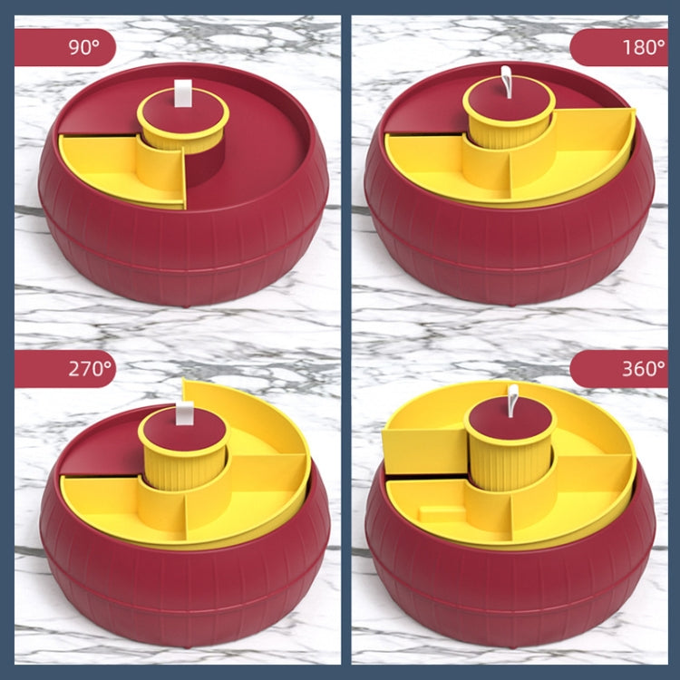 1014 Home Double Rotary Candy Candy Box