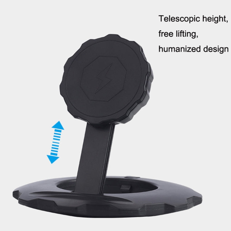 XC93 Folding Portable Wireless Charger Phone Stand, Spec: Fast-White