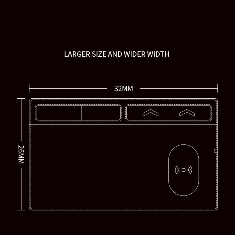 JJ-82401 Mouse Pad with Phone Charging and Phone Holder