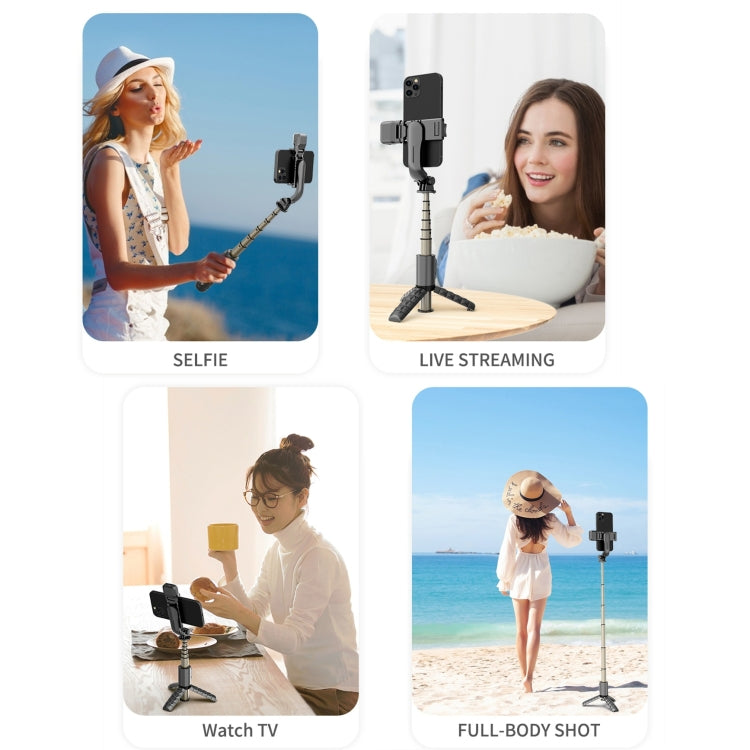 Mini Selfie Stick Integrated Multifunctional Bluetooth Selfie, Specification: Q11S 76cm With Fill Light