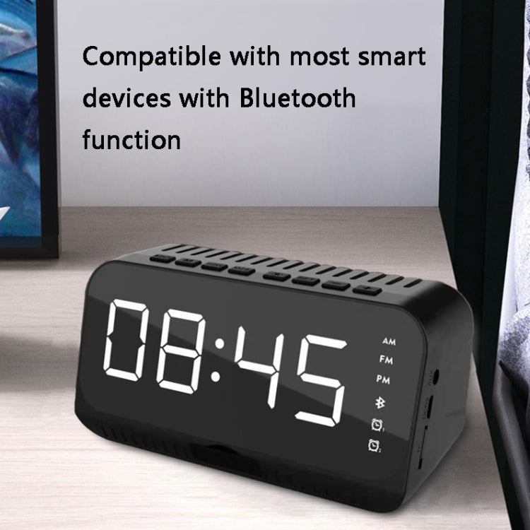 NW-A20 Mini Alarm Clock HIFI Wireless Bluetooth Speaker