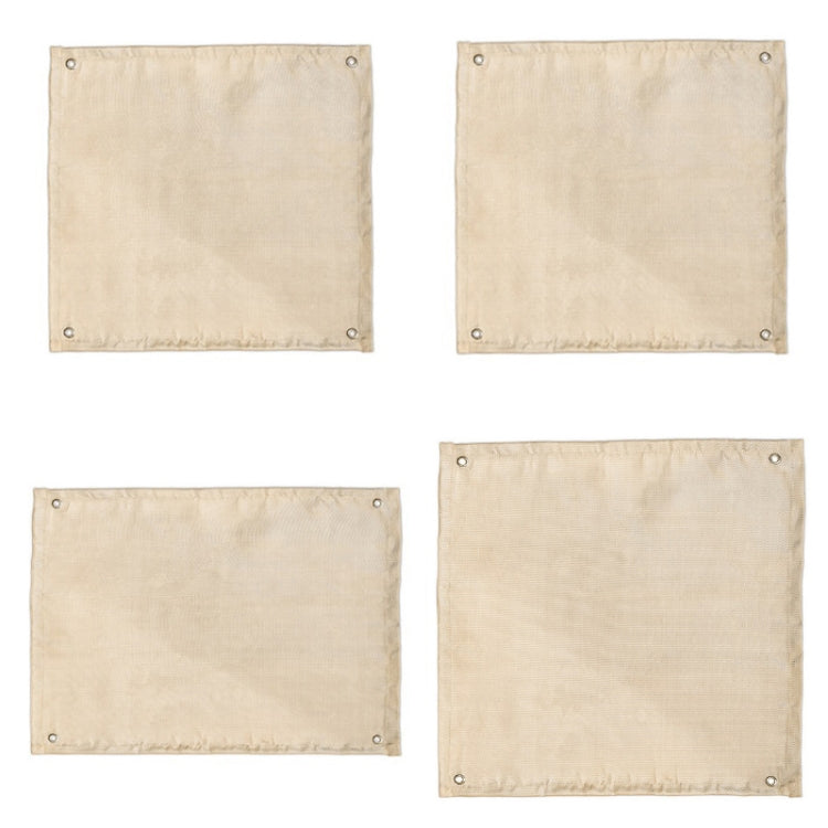 Outdoor Camping Fiberglass Heat Insulation Pad Fireproof Cloth, Size: 56x80cm