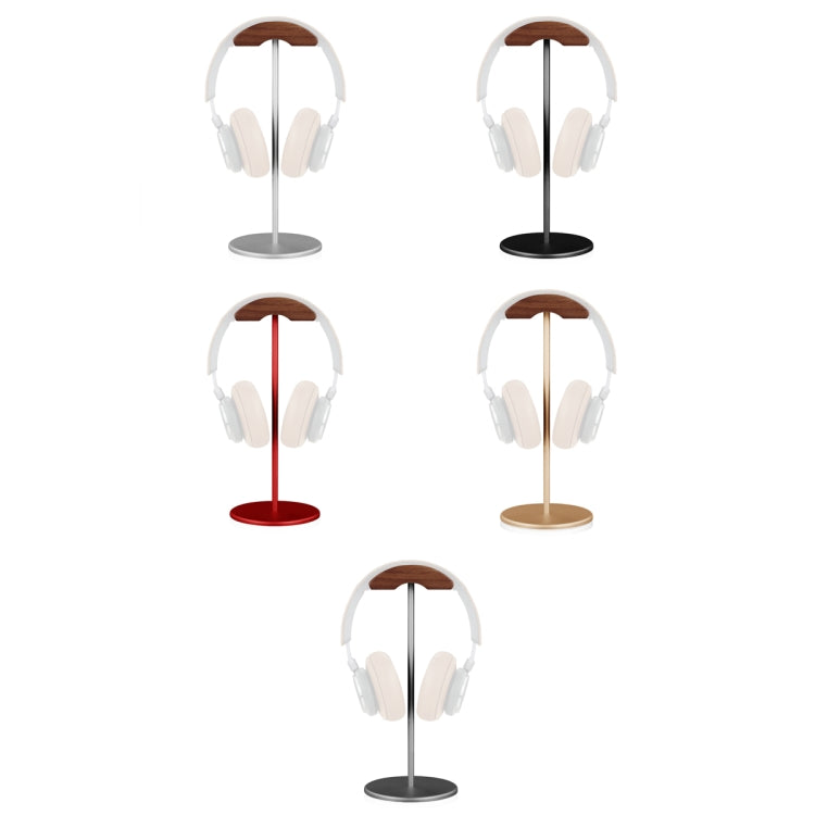020 Walnut Aluminum Alloy Display Holder for Headset