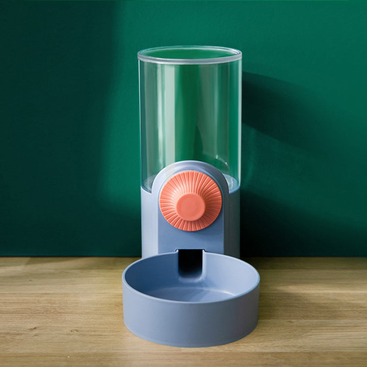 Cat Automatic Hanging Cage Feeder, Style: Drinking Fountain (Purple)