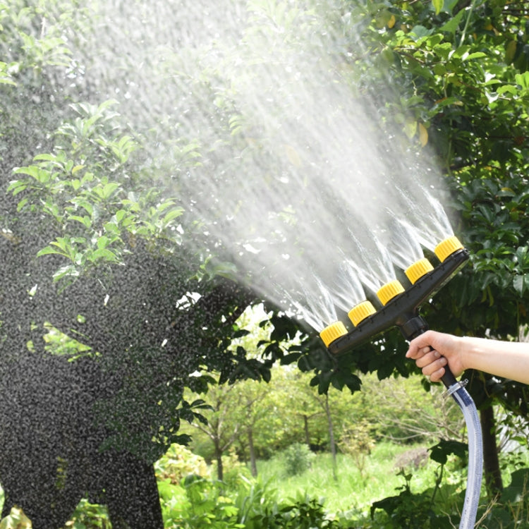 DKSSQ Gardening Watering Sprinkler Nozzle, Specification: 3 Head With 1.5 inch Interface
