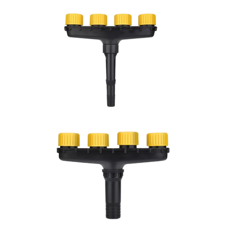 DKSSQ Gardening Watering Sprinkler Nozzle, Specification: 4 Head With 1.5 inch Interface