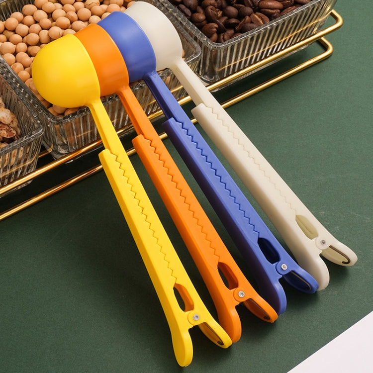 10 PCS Kitchen Plastic Multifunctional Measuring Spoon Sealing Clip