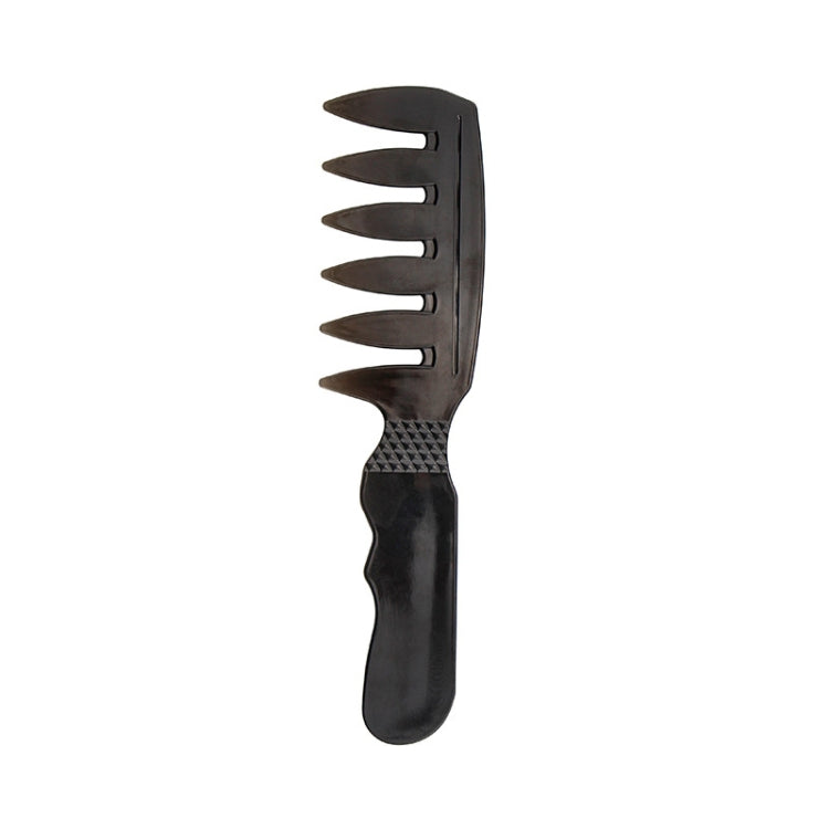 3 PCS Beard Template Right-Angle Comb Men Retro Back Hair Comb