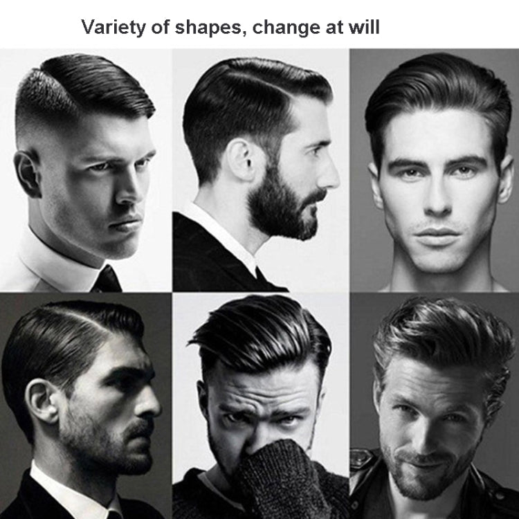 3 PCS Beard Template Right-Angle Comb Men Retro Back Hair Comb
