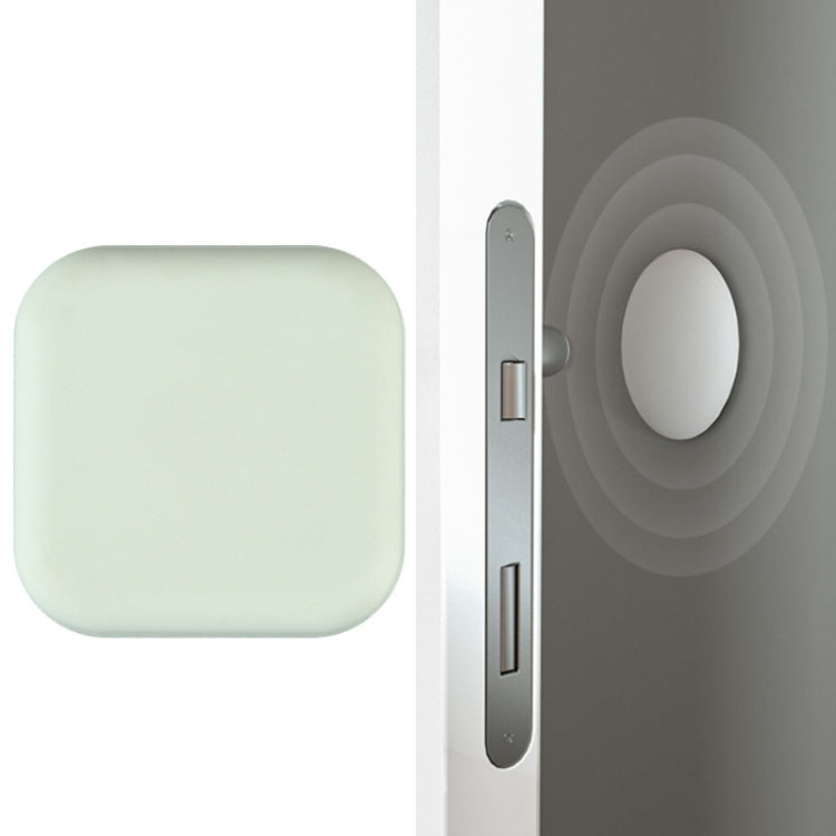 20 PCS Silent Anti-Collision Silicone Pad For Door Handle, Size: 4.5cm Square Green