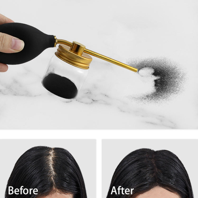 Hair Building Fiber Spray Applicator Hair Sprays Nozzle Pump Tool(Golden)