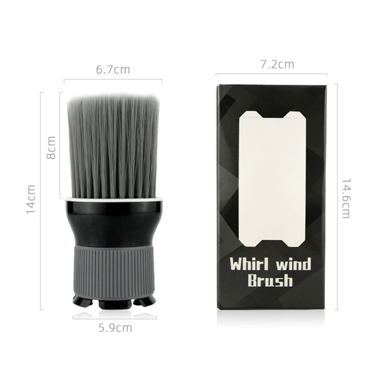 Hairdressing Whirlwind Hair Dryer Brush(Black)
