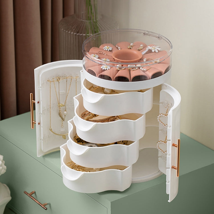 HZ03 Five-Layer Multifunctional Jewelry Storage Box