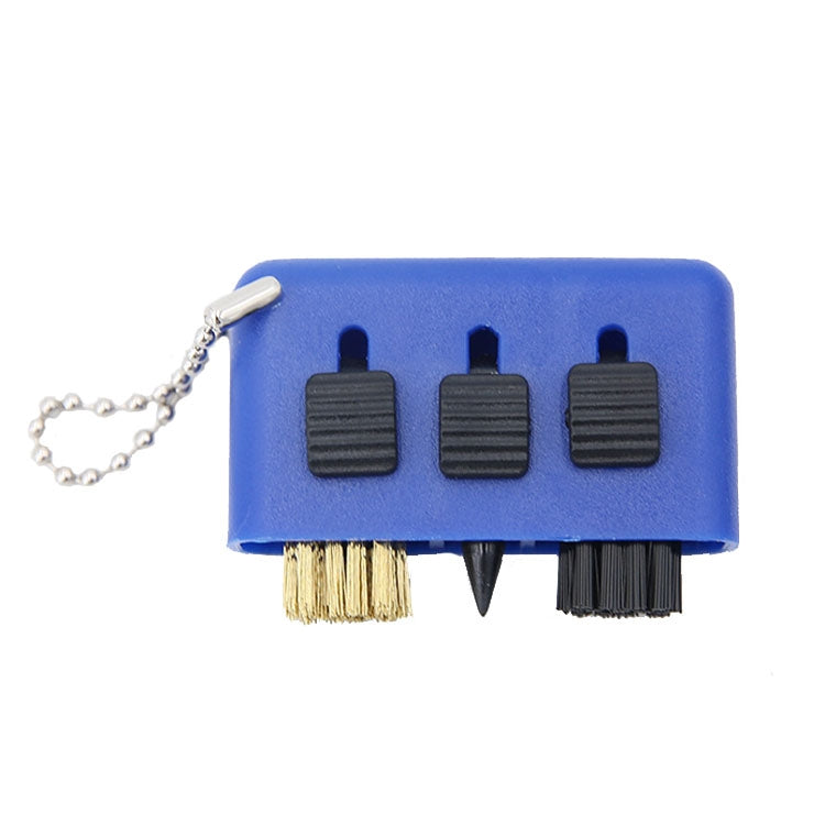 3 PCS Golf Multi-Function Cleaning Brush Portable Groove Slit Cleaning Brush