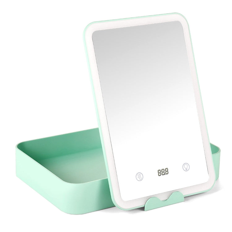 FD001 LED Dimming Makeup Mirror With Storage Makeup Box