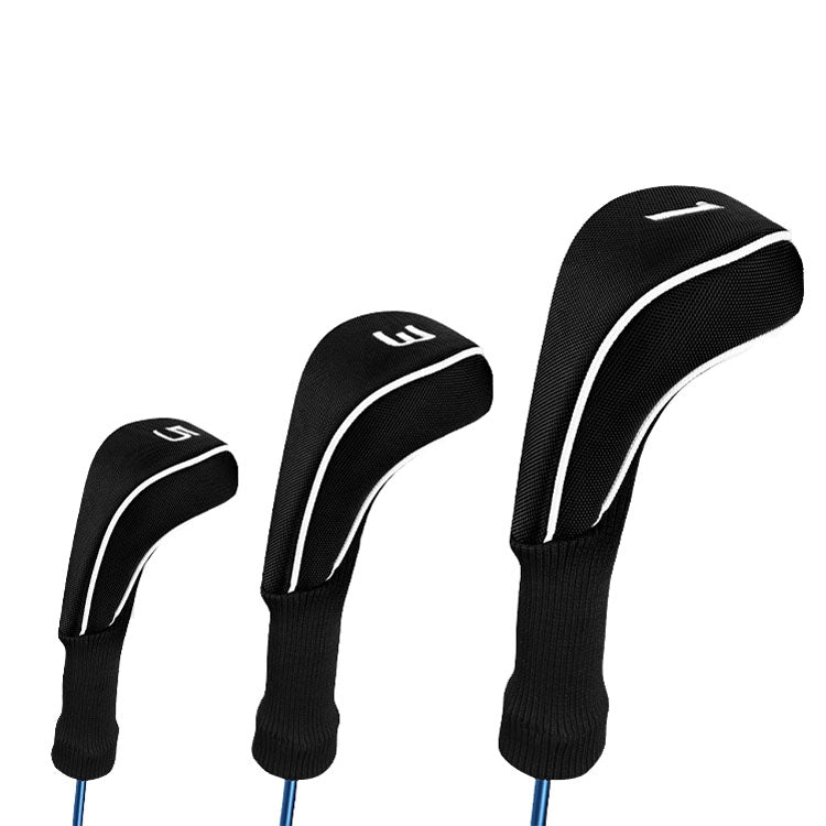3 in 1 No.1 / No.3 / No.5 Golf Club Protective Cover