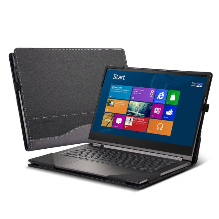13.9 inch PU Leather Laptop Protective Cover For Lenovo Yoga 6 Pro / Yoga 920