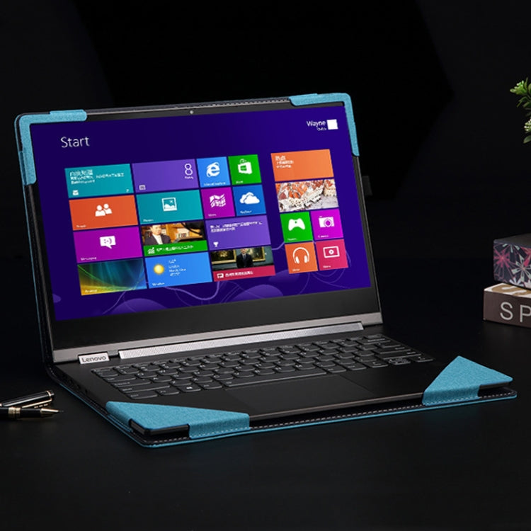 13.9 inch PU Leather Laptop Protective Cover For Lenovo Yoga 6 Pro / Yoga 920