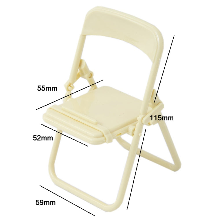 5 PCS Chair Folding Phone Desktop Stand For 3-11 inch Mobile Phone