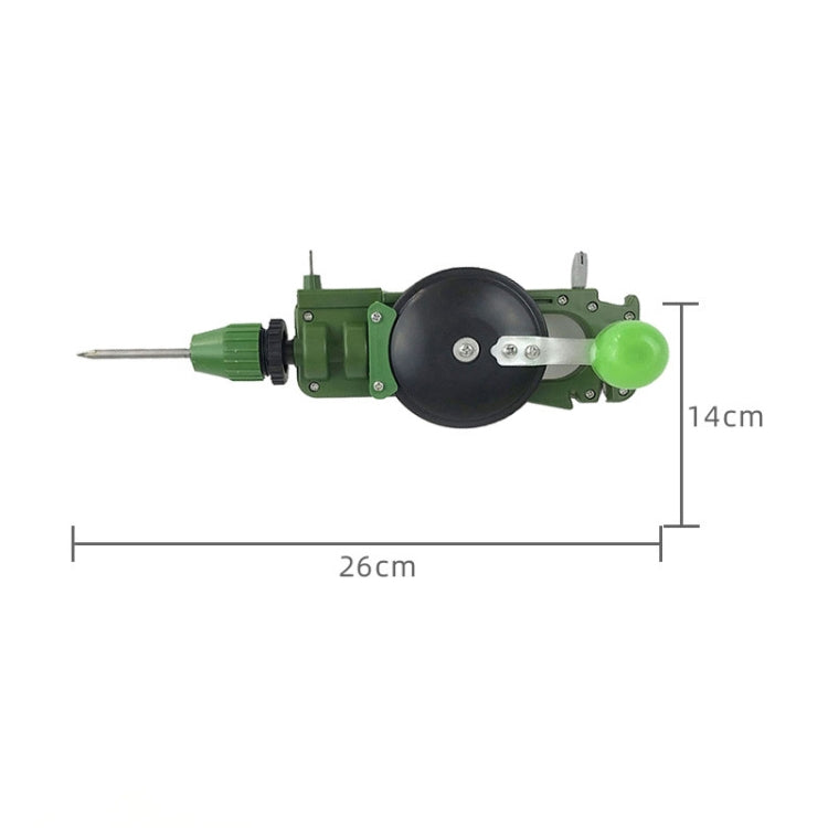 Hand-Operated Hole Puncher Glass Hand-Held Sharpener Household Tool