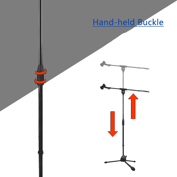 Single Rod Floor Formula Adjustable Microphone Bracket, Style: GAZ-202