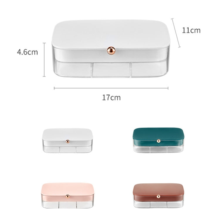 LSHZ13 30 Grids Double-Layer Jewelry Storage Box