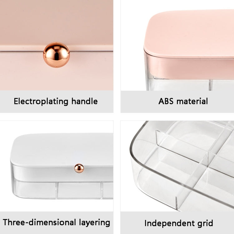 LSHZ13 30 Grids Double-Layer Jewelry Storage Box