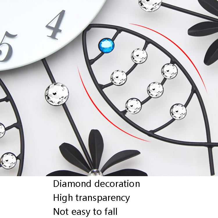 Living Room Minimalist Swing Clock Bedroom Mute Decorative Watch(Small)