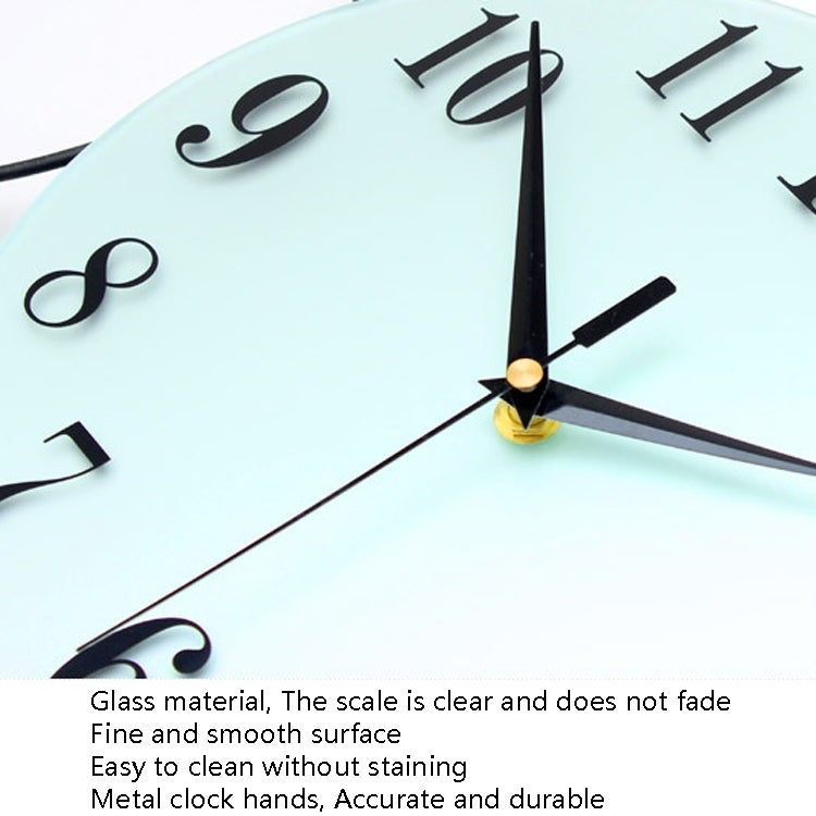 Living Room Minimalist Swing Clock Bedroom Mute Decorative Watch(Small)