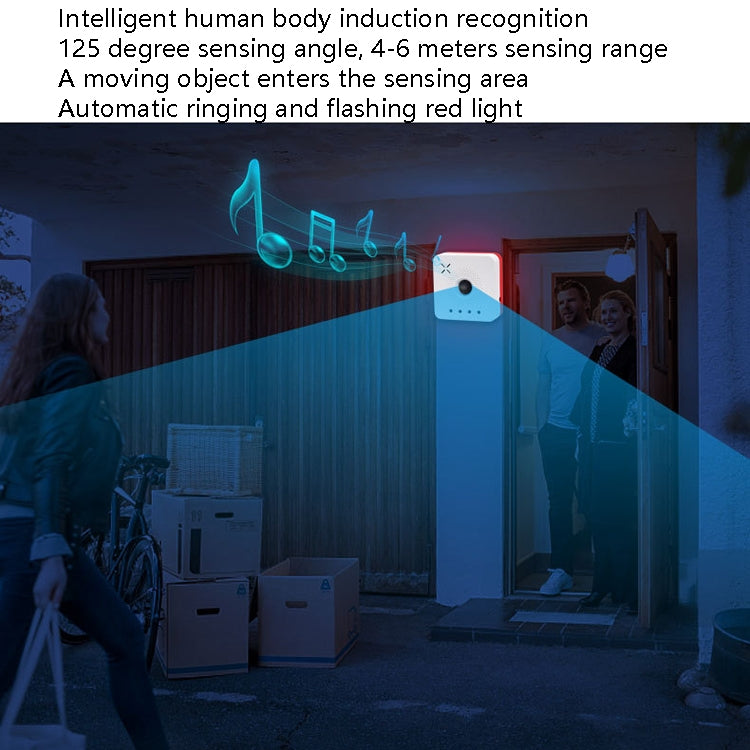 Wireless Human Body Sensing Doorbell Help Call Wireless Button, Without Host