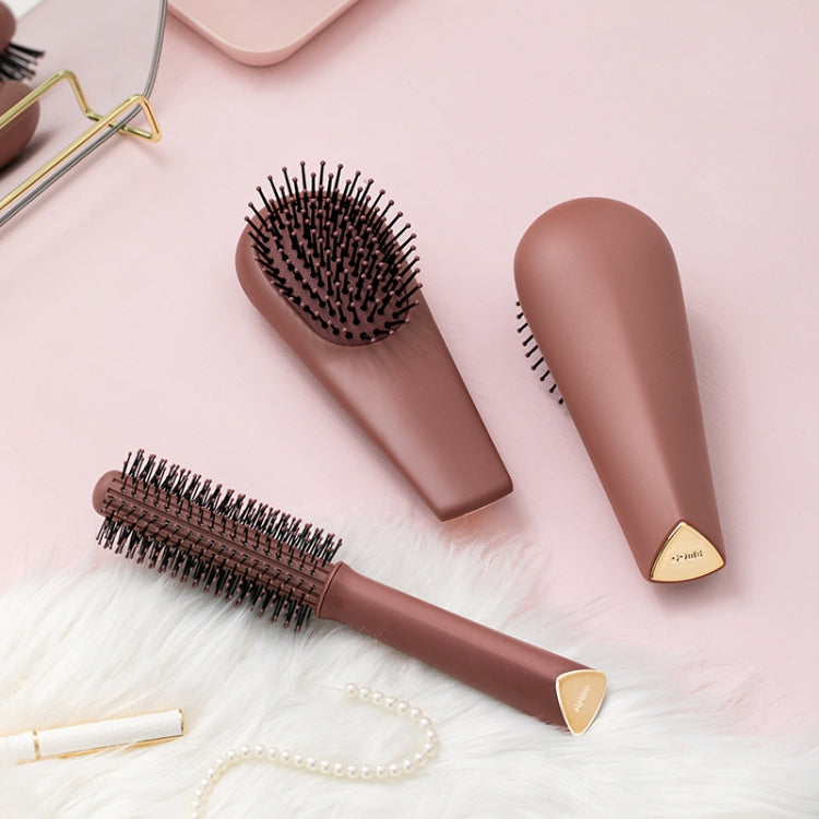 LSHZ10 Home Cute Anti-Static Air Cushion Curling Comb, Specification: Airfam Comb (Bean Sand)