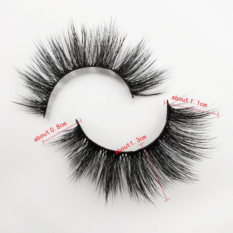 ShidiShangpin 3D Mink False Eyelashes Natural Three-Dimensional 7 Pairs Of Eyelashes Set