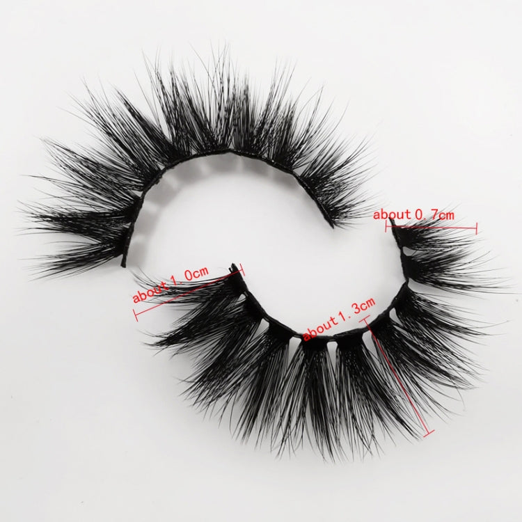 ShidiShangpin 3D Mink False Eyelashes Natural Three-Dimensional 7 Pairs Of Eyelashes Set