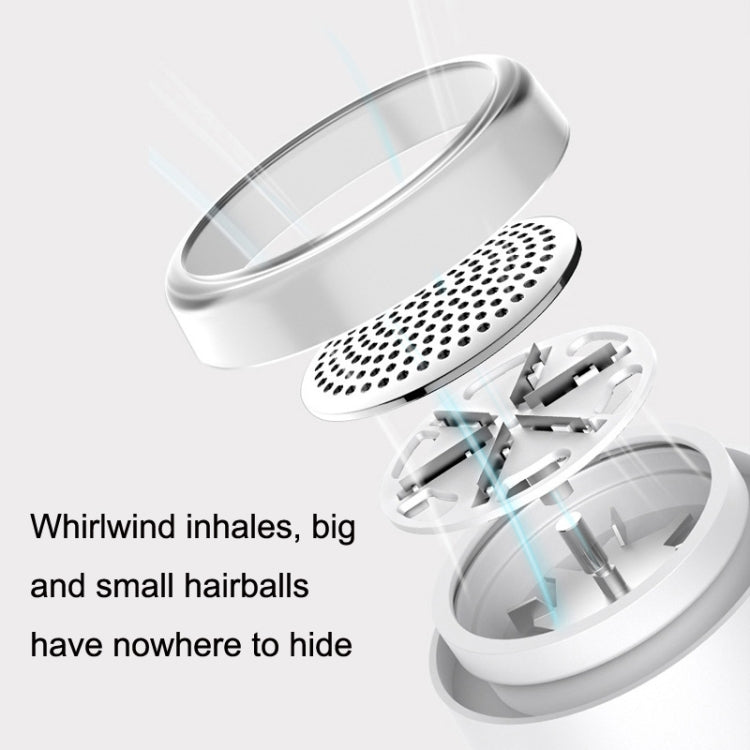ZG-M29 USB Handheld Hair Ball Trimmer, Style: Without Sticky Hair Tube
